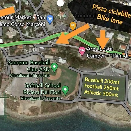 Apartment Con Giardino In Totale Relax Al Mare - #essenzedimaresanremo Sanremo